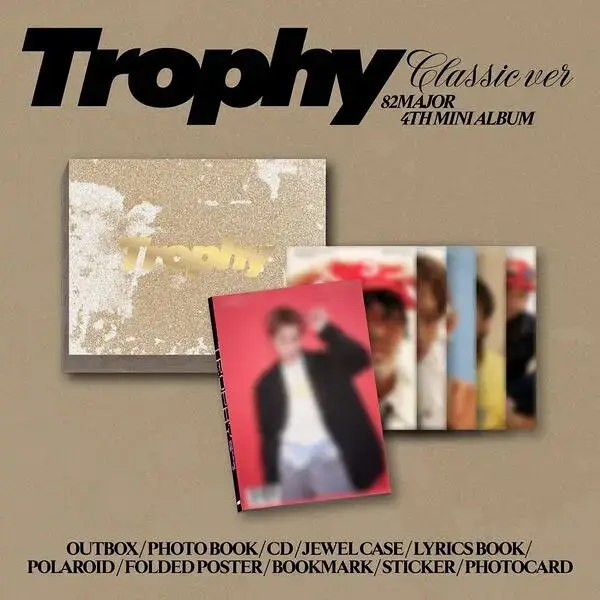82MAJOR 미니 4집 [Trophy] (Classic Ver.)
